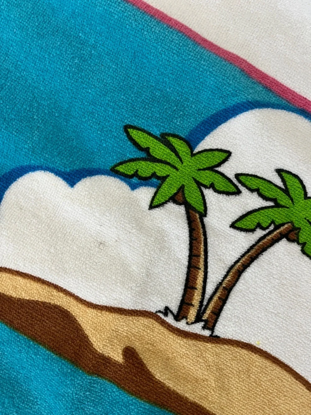 Vintage 2002 Scooby-Doo Underwater Beach Towel Cartoon Network Karsten Brazil